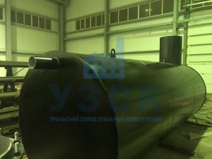 Резервуар горизонтальный стальной наземный в Кызыл-Кия