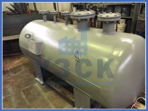 Емкостной аппарат ГЭЭ в Кызыл-Кия