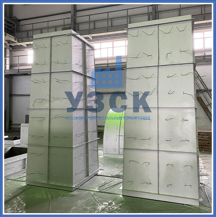 прямоугольные газоходы